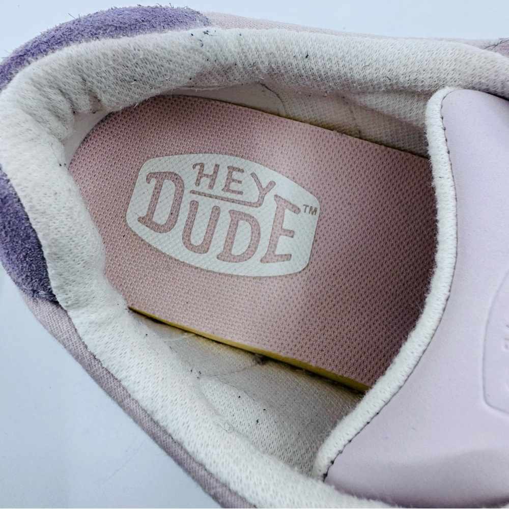 HEYDUDE Hudson Lift Pastel Color Light Purple Women’s 7 - Picture 10 of 11